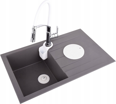 FALA 74781 SILIKONOWY KOREK Z SITKIEM BIAŁY