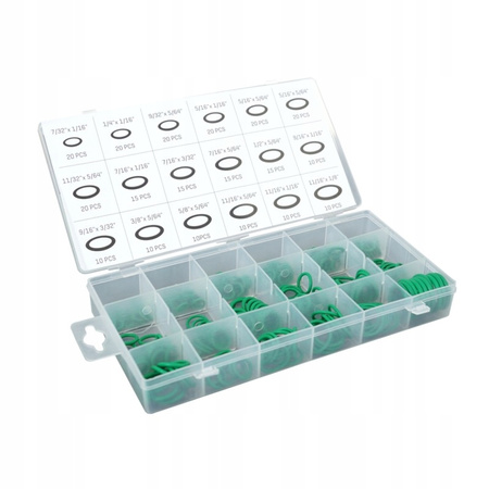 Oringi do klimatyzacji, 270 szt.