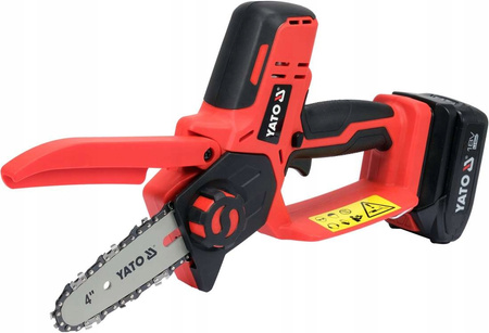 Yato Piła Łańcuchowa Do Gałęzi 4" 10 cm 18V AKUMULATOR 2Ah