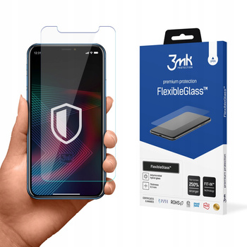 Apple iPhone Xr - 3mk FlexibleGlass Szkło hybrydowe