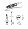 ŻARÓWKA LUCAS H1 24V 70W P14,5s
