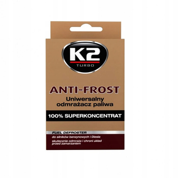 K2 ANTI-FROST przeciw zamarzaniu paliwa 50ml