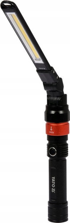 Yato Lampa Warsztatowa Inspekcyjna Akumulatorowa Wielofunkcyjna 3w1