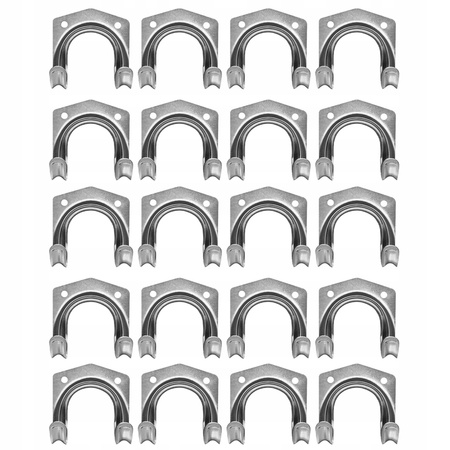 Wieszak na Narzędzia Ogrodowe Uchwyt Miotły Organizer Ścienny Warsztat x 20