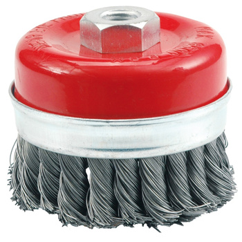 SZCZOTKA CZOŁOWA na szlifierkę 65mm DRUT 06974