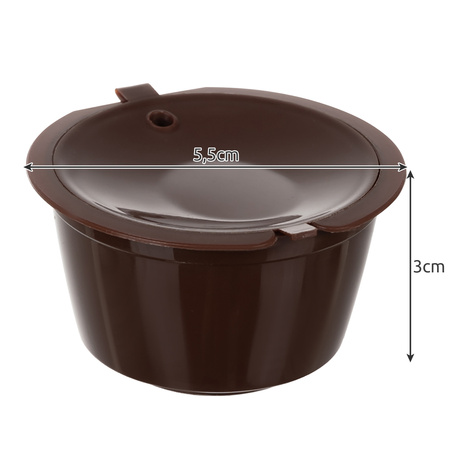 Kapsułki do Kawy na Kawę do Ekspres Kapsułek Wielokrotnego Użytku Zestaw x6