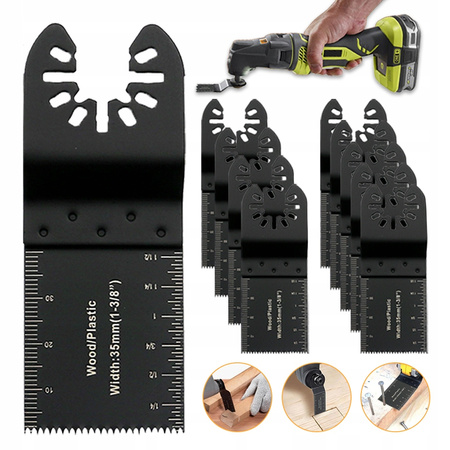 Brzeszczot BIM-TIN dł. 90mm szer. 34mm YT-34712