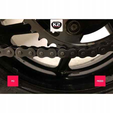 K2 ZMYWACZ DO ŁAŃCUCHA 500ML