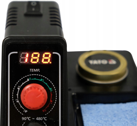 Stacja lutownicza YT-82460 z cyfrowym wyświetlaczem LED GROT 900M 60W