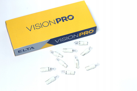 ŻARÓWKA KW2x4.6d 1.2W 24V LICZNIKA ZEGARY DESKA