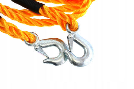 LINKA LINA HOLOWNICZA 4m PLECION NYLON HAKI 6500kg