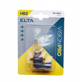 ŻARÓWKA ELTA VISION PRO HB3 12V 60W P20d