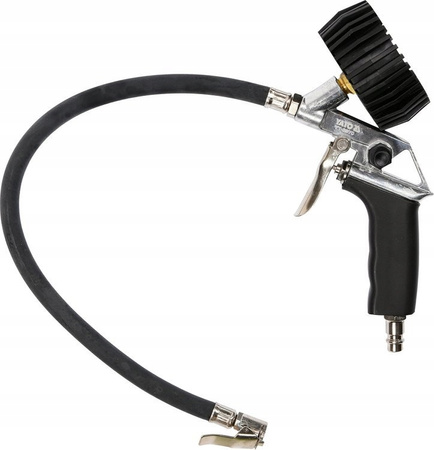 YATO - PISTOLET DO POMPOWANIA KÓŁ Z MANOMETREM