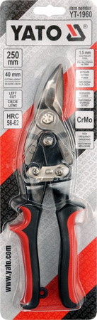 Nożyce do blachy lewe Yato YT-1960 250mm