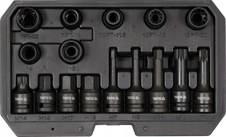 YATO ZESTAW NARZĘDZI DO ZACISKÓW HAMULCOWYCH 1/2''