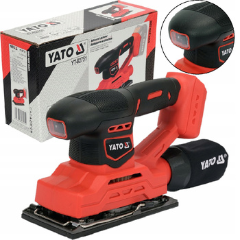 SZLIFIERKA OSCYLACYJNA 90X187MM YT-82751 BEZ AKUMULATORA