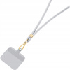 Accessories White (gold) - 3mk EasyClip Smycz do telefonu regulowana