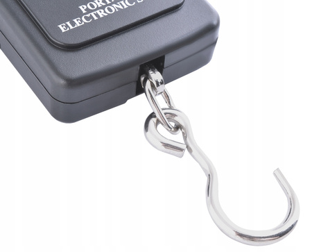 Waga Bagażowa 40kg Hakowa Podróżna Wędkarska LED