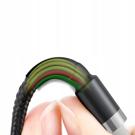 Baseus Cafule | Nylonowy kabel USB Type-C USB-C Quick Charge 3.0 3A 100cm