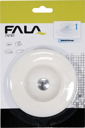 FALA 74781 SILIKONOWY KOREK Z SITKIEM BIAŁY