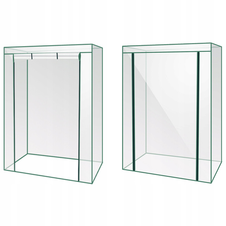 SZKLARNIA FOLIOWA BALKONOWA OGRODOWA 52 cm x 103 cm x 150 cm