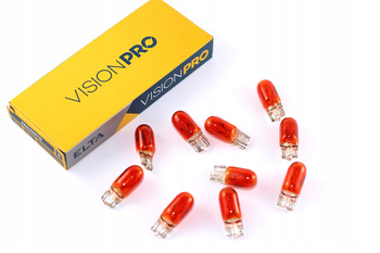 ŻARÓWKI 12V W5W T10 5W POSTOJÓWKA POMARAŃCZOWA