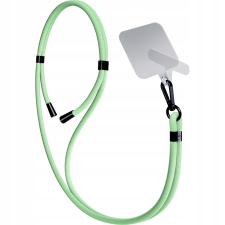 Accessories Green (black) - 3mk EasyClip Smycz do telefonu regulowana