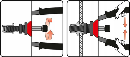 YATO NITOWNICA RĘCZNA DO NITONAKRĘTEK M3-M8