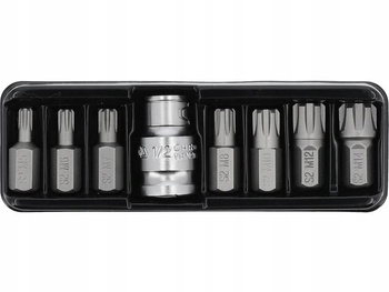 Końcówki wkrętakowe RIBE Yato YT-0418 8 szt.