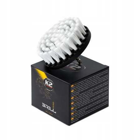 K2 PRO BRILL Szczotka na wiertarkę do tapicerki