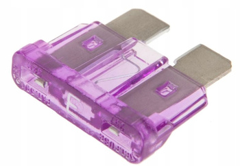 Bezpiecznik samochodowy płytkowy 3A - 100szt