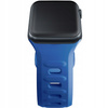 42/44/45/49 mm Blue - 3mk Silicone Watch Strap Pasek do Apple Watch