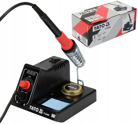Stacja lutownicza YT-82460 z cyfrowym wyświetlaczem LED GROT 900M 60W
