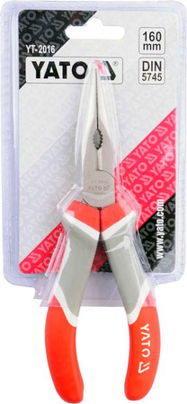 YATO Szczypce wydłużone proste 160mm