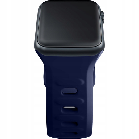 38/40/41 mm Ocean Blue - 3mk Silicone Watch Strap Pasek do Apple Watch