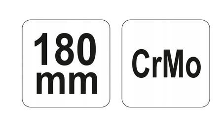 Szczypce zaciskowe typu morse'a 180mm Yato YT-2450