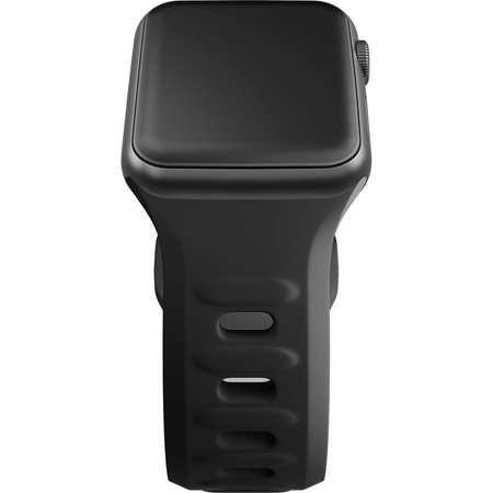 42/44/45/49 mm Gray - 3mk Silicone Watch Strap Pasek do Apple Watch