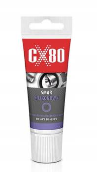 CX-80 SMAR SILIKONOWY DO TWORZYW I GUMY 40g BEZBARWNY
