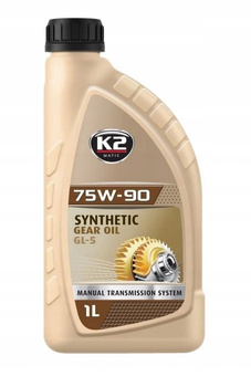 K2 75W-90 GL5 GL4 1L Olej przekładniowy