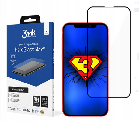 Apple iPhone 13/13 Pro - 3mk HardGlass Max Szkło hartowane