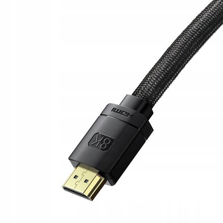BASEUS KABEL PRZEWÓD HDMI 2.1 8K 60Hz UHD 3D 48GB