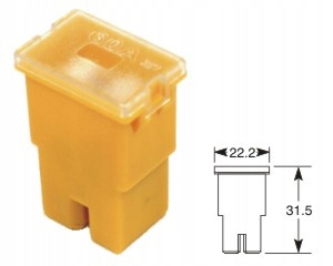 Bezpiecznik samochodowy Japval Typ F 40A