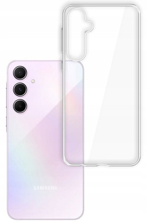Samsung Galaxy A55 5G - 3mk Clear Case obudowa plecki pokrowiec