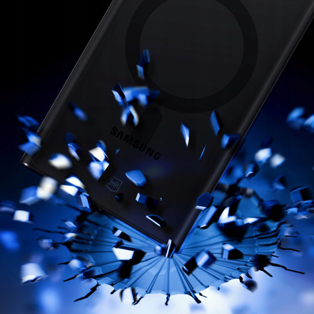 Samsung Galaxy S22 Ultra 5G - 3mk Smoke MagCase Etui Cover na tył
