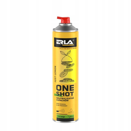 ERLA ONE SHOT neutralizator zapachów JUST LEMON