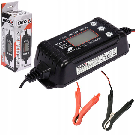 PROSTOWNIK ELEKTRONICZNY LCD 6V/12V AGM GEL WET