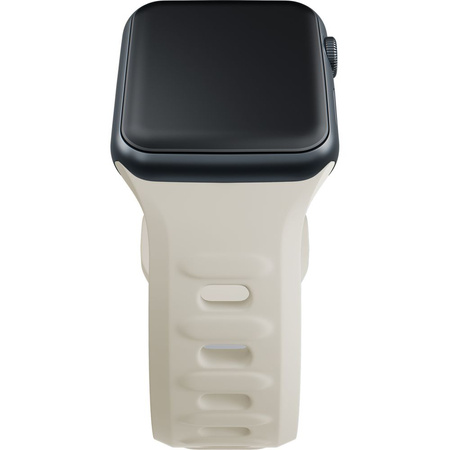 38/40/41 mm Nude - 3mk Silicone Watch Strap Pasek do Apple Watch