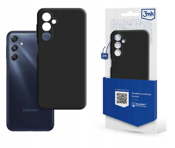 Czarne etui ochronne matowe na Samsung Galaxy M34 5G 3mk Matt Case