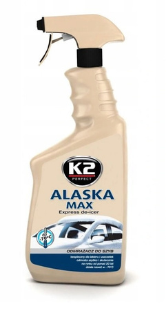 K2 ALASKA 700 ml odmrażacz do szyb do -70C