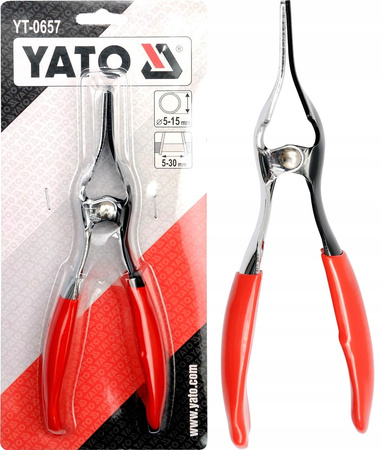 YATO SZCZYPCE DO ZDEJMOWANIA PRZEWODÓW PALIWOWYCH